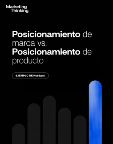 Post de LinkedIn: posicionamiento de marca vs. posicionamiento de producto, ejemplo de HubSpot